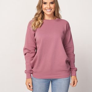 Pullover Sweatshirt - Shades of Pink