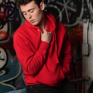 Cozy Hoodie - Shades of Red