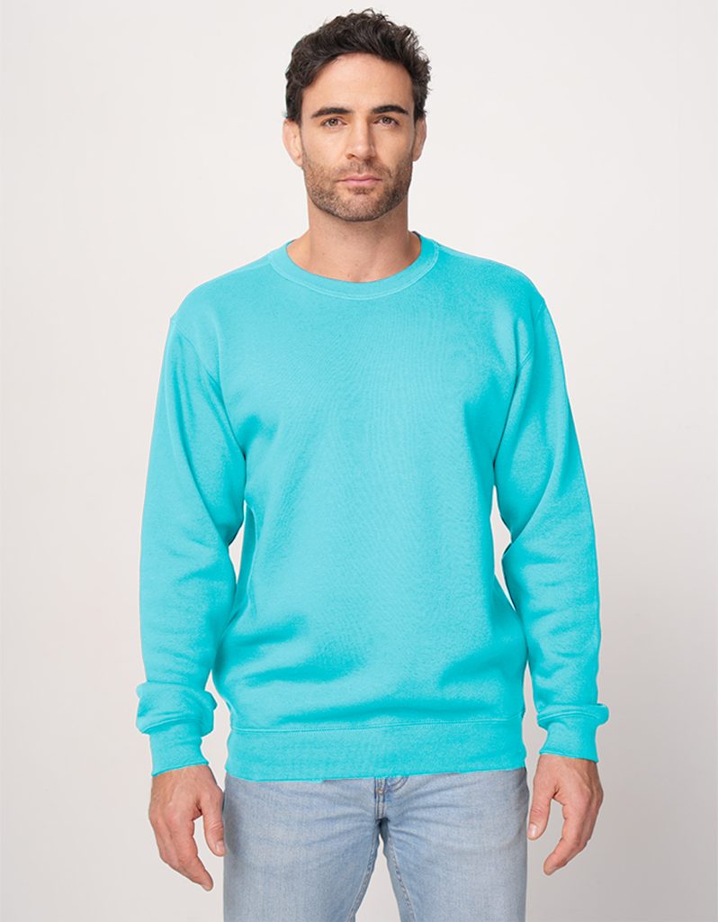 Pullover Sweatshirt - Shades of Blue